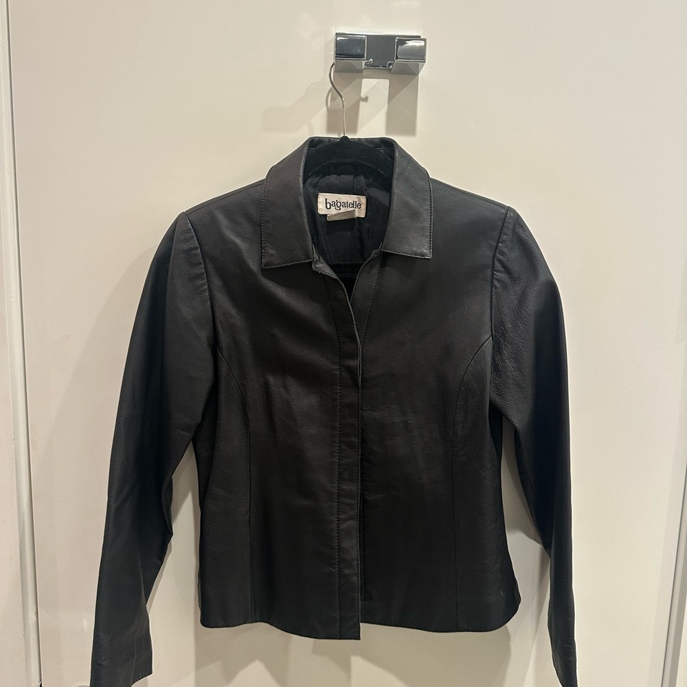 Bagatelle Black Leather Jacket